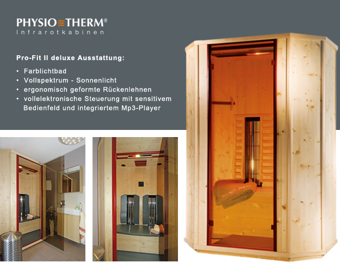 Physio Therm Infrarotkabinen